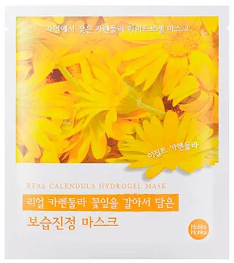 Маска для обличчя з календулою Holika Holika Real HydroGel Mask - Calendula