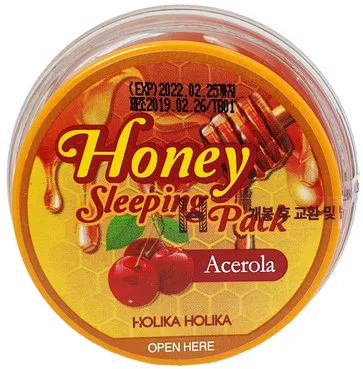 Нічна маска Holika Holika Honey Sleeping Pack Acerola Honey Мед та ацерола, 90 мл