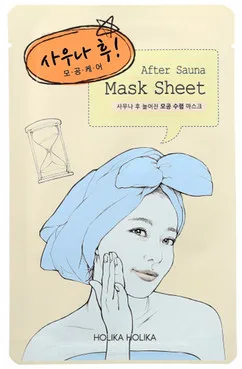 Тканинна маска після водних процедур Holika Holika After Mask Sheet Sauna