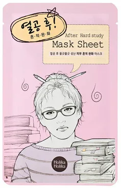 Тканинна маска після важкого навчання Holika Holika After Mask Sheet Hard Study