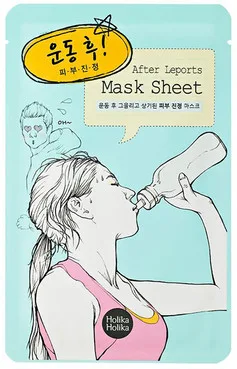 Тканинна маска після спорту Holika Holika After Mask Sheet Leports