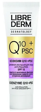 Денна емульсія для обличчя Librederm Dermatology Q10 + Psc - 30 мл