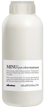 Стабілізуючий флюїд після фарбування волосся Davines Minu Post Color Treatment
