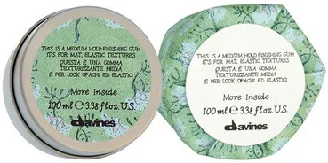 Еластик-гель для матових рухомих текстур волосся Davines More Inside Medium Finishing Gum