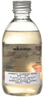 Очищуючий шампунь для волосся і тіла Davines Authentic Cleansing Nectar