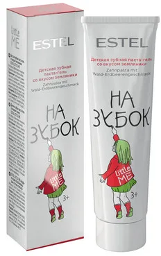 Дитяча зубна паста зі смаком суниці