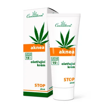 Крем для догляду за шкірою з вугровим висипом Cannaderm Acne Cream