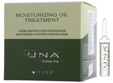 Комплекс для глибокого зволоження сухого волосся Rolland Una Moisturizing Oil Treatment