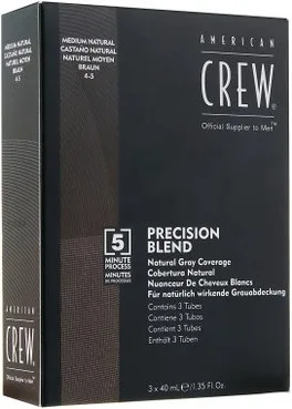 Система маскування сивини (рівень 4-5)American Crew Classic Precision Blend Medium Natural