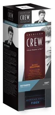 Набір American Crew Get The Look Daily Shampoo & Fiber Duo (shmp/250ml + paste/85g)