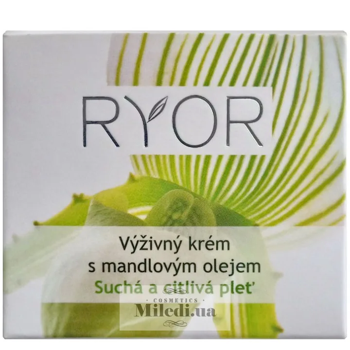 Поживний крем для обличчя з мигдальним маслом Ryor Almond Oil Nourishing Cream 50 мл