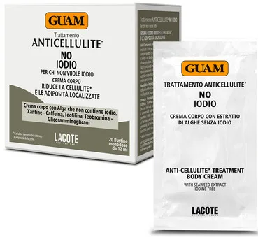 Антицелюлітний крем без вмісту йоду Guam Specialistica Anti-Cellulite Treatment Body Cream