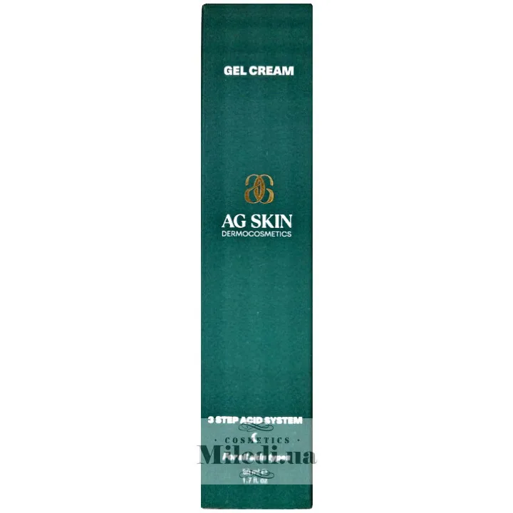 Гель-крем з азелогліцином та ретинолом AG SKIN For Acne Gel Cream Azeloglycine Retinol, 50 мл