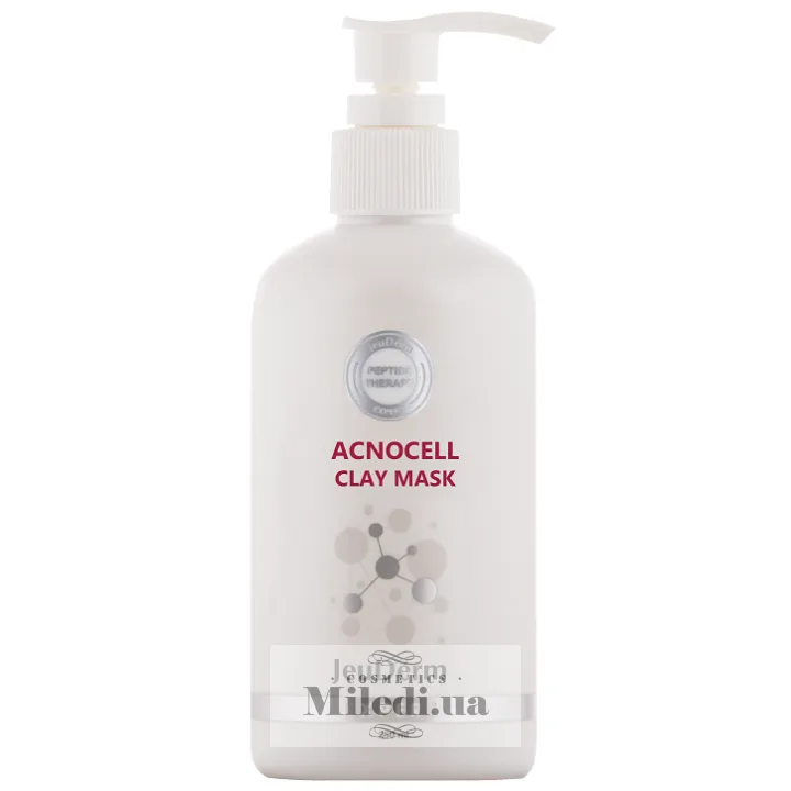 Глиняна маска очищаюча для проблемної шкіри JeuDerm AcnoCell Clay Mask, 250 мл