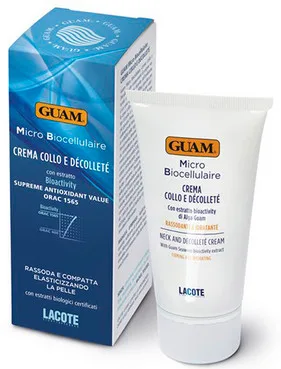 Мікробіоклітинний крем для шиї і зони декольте Guam Micro Biocellulaire Body Cream