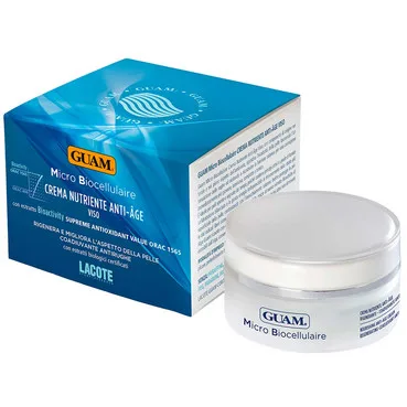 Мікробіоклітинрий поживний крем від зморшок Guam Micro Biocellulaire Face Cream