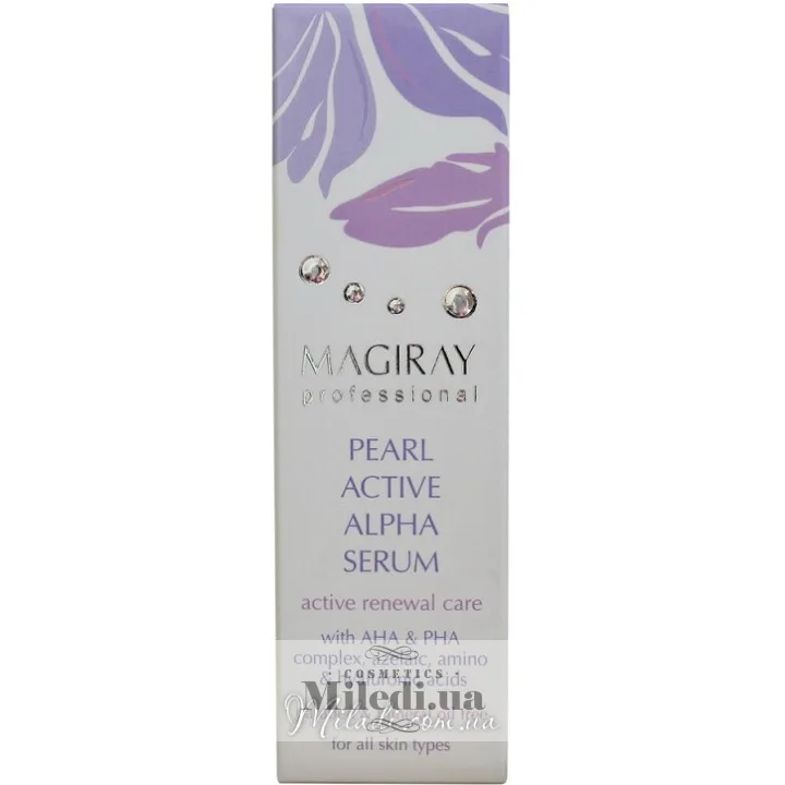 Активний Альфа серум для обличчя АНА-15% Magiray Active Alpha Serum 30 мл