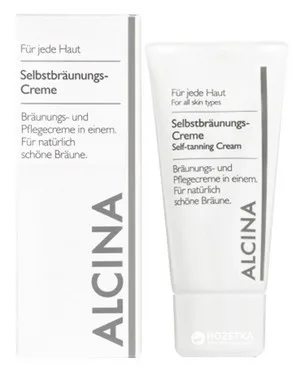 Крем для автозагара Alcina Selbstbraunungs Creme