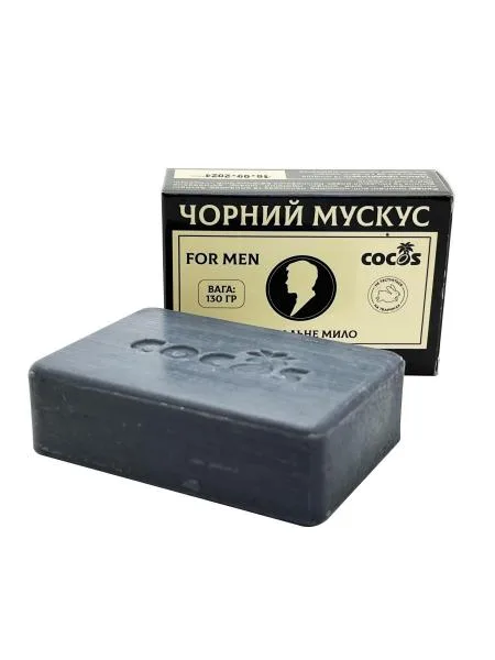 Мило Чорний мускус 130 гр
