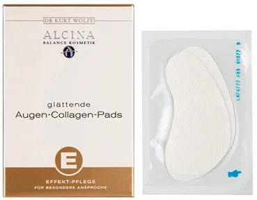 Колагенові серветки для повік Alcina Collagen Eye Wipes