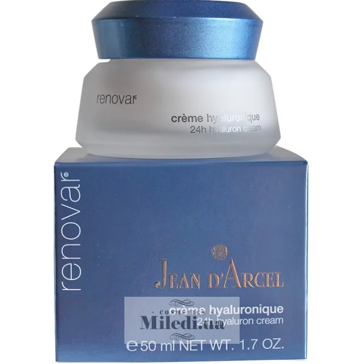 Зволожуючий гіалуроновий крем 24г Jean d'Arcel Renovar 24h Hyaluron Cream 50 мл