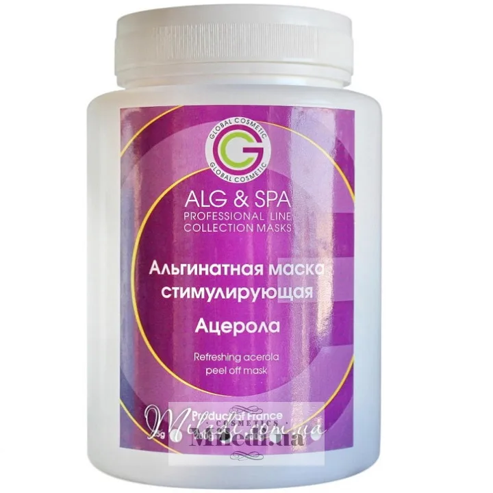 Альгінатна маска з ацеролою ALG & SPA Refreshing Acerola Peel off Mask