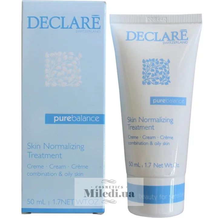Крем нормалізуючий для комбінованої та жирної шкіри Declare Skin Normalizing Treatment Cream 50 мл