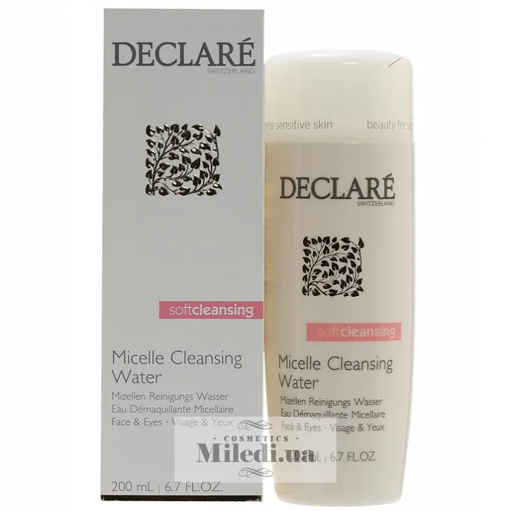 Міцеллярна вода для очищення шкіри Declare Soft Cleansing Micelle Cleansing Water 200 мл