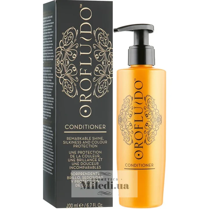 Кондиціонер для шовковистості та блиску волосся Revlon Professional Orofluido Conditioner, 200 мл