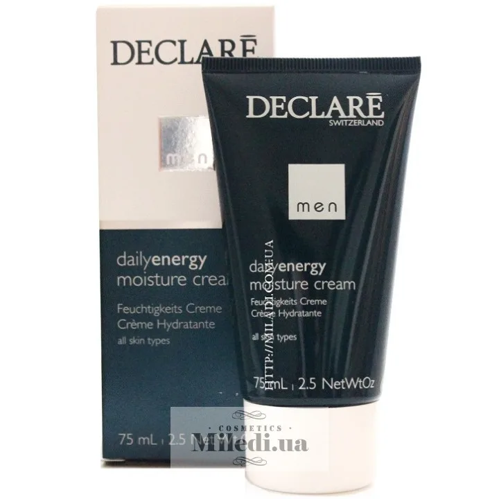 Крем зволожуючий для чоловіків Declare Men Daily Energy Moisturising Cream 75 мл