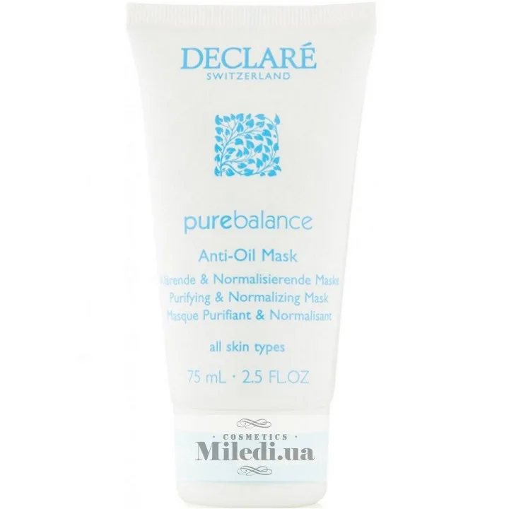 Маска антисептична для жирної шкіри Declare Pure Balance Anti-Oil Mask 75 мл