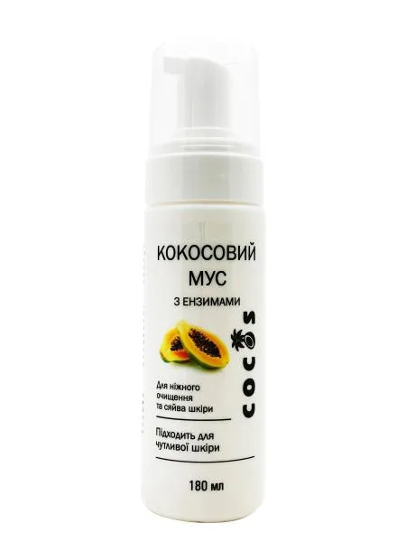 Кокосовий мус з ензимами 180 мл