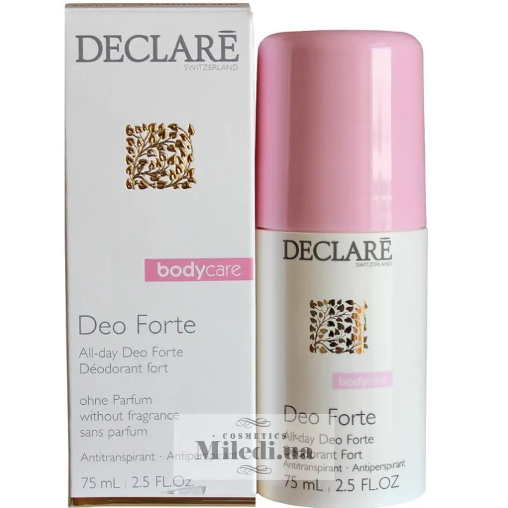 Кульковий дезодорант антиперспірант Declare Body Care All-Day Deo Forte 75 мл