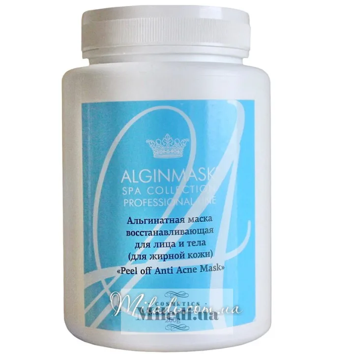 Альгінатна маска Анти акне Elitecosmetic Alginmask Peel off Anti Acne Mask