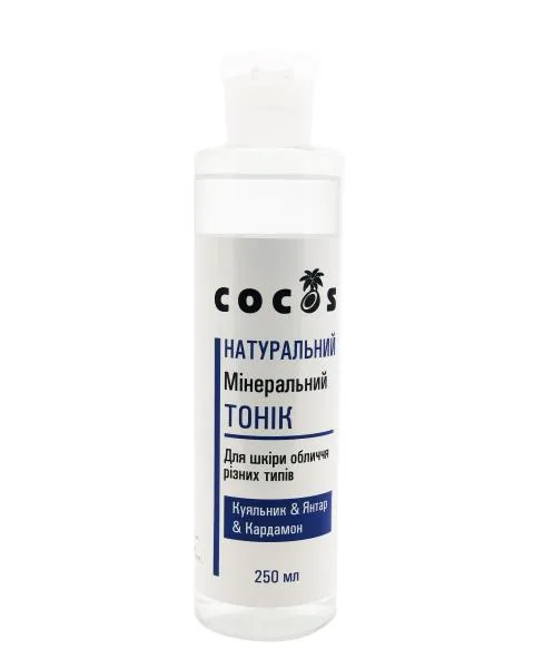 Мінеральний тонік Куяльник & Янтар & Кардамон 250 мл