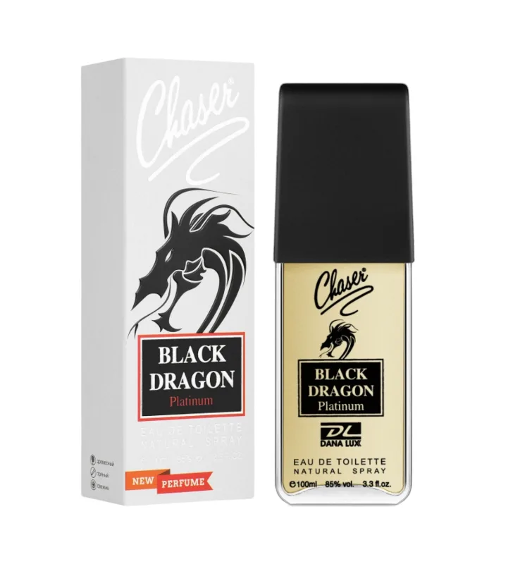 Туалетна вода чоловіча CHASER Black Dragon Platinum 100 мл