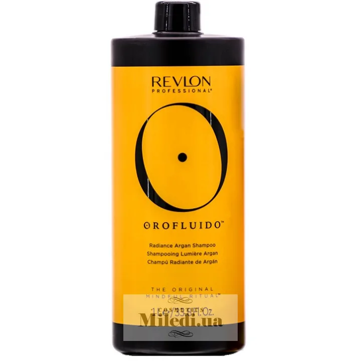 Аргановий шампунь Сяйво Revlon Professional Orofluido Radiance Argan Shampoo 1000 мл