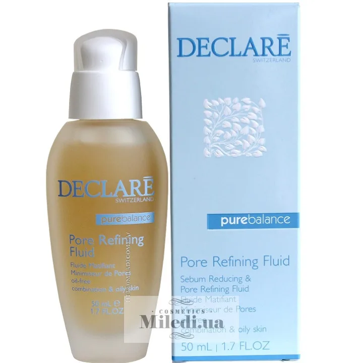 Балансуючий флюїд для звуження пір Declare Sebum Reducing & Pore Refining Fluid 50 мл
