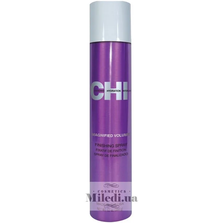 Вологостійкий швидковисихаючий лак для об'єму волосся CHI Magnified Volume Finishing Spray 550 мл