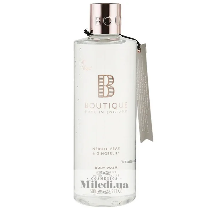 Гель для душу Неролі груша та імбир Grace Cole Boutique Neroli Pear & Gingerlily Body Wash 500 мл