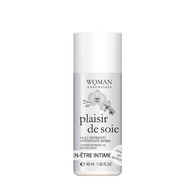 Олія для інтимної зони PLAISIR DE SOIE Deep Moisture Lasting Massage Oil Woman Essentias зволожувальна тривалої дії 40 мл (2791279211)