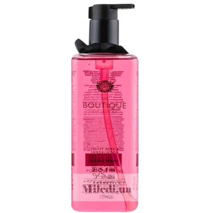 Рідке мило для рук Оксамитова троянда і сандал Grace Cole Boutique Velvet Rose & Sandalwood Hand Wash 500 мл