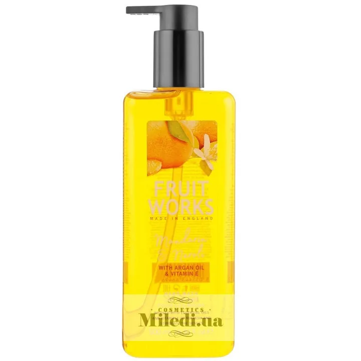 Рідке мило для рук Мандарин і неролі Grace Cole Fruit Works Mandarin & Neroli Hand Wash 500 мл