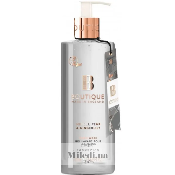 Рідке мило для рук Неролі груша та імбир Grace Cole Boutique Neroli Pear & Gingerlily Hand Wash 500 мл