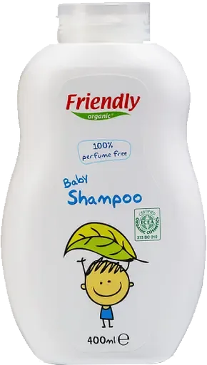 Органічний дитячий шампунь-гель для купання Friendly Organic, 400 мл
