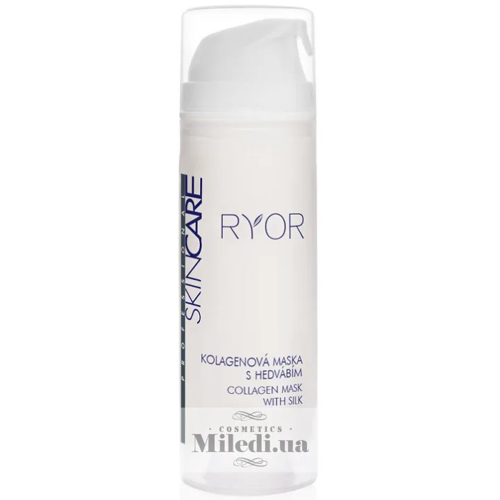 Колагенова маска з шовком проти зморшок Ryor Professional Skin Care Collagen Mask Silk 150 мл