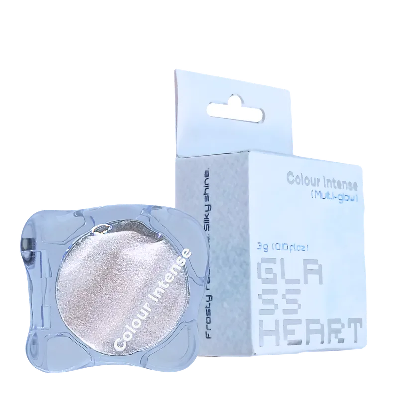 Гліммер для очей та обличчя Colour Intense Glassheart Multi-Glow 103 Icy 3 г Блакитно-сріблястий
