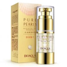 Крем для шкіри навколо очей з екстрактом перлів розгладжуючий BIOAQUA Pearl Essentials Eye Serum (25мл)