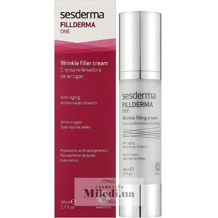 Крем для заповнення зморшок Sesderma Laboratories Fillderma One Facial Wrinkle Filling Cream 50 мл