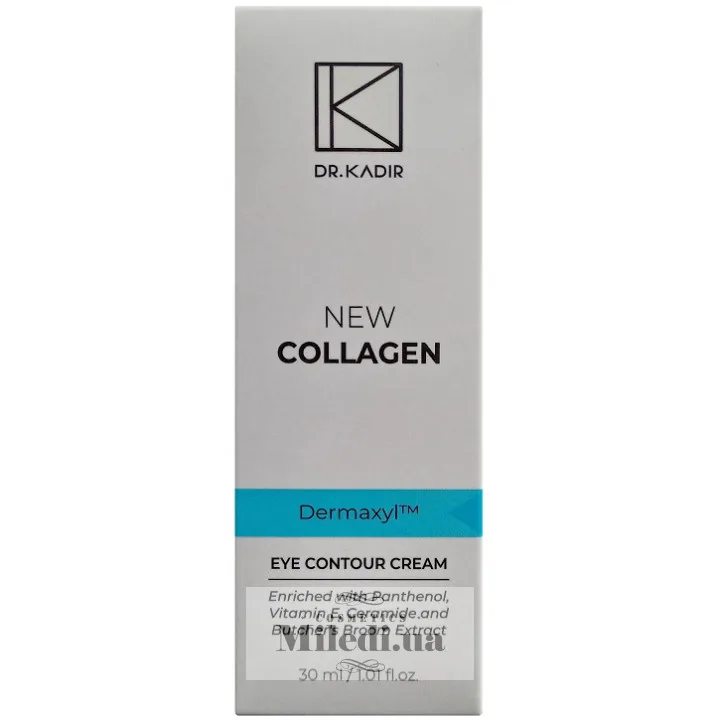 Крем для шкіри навколо очей з мікро колагеном Dr. Kadir New Collagen Eye Contour Cream, 30 мл